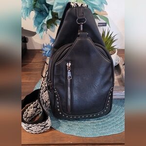 Black Sling Bag/Cross Body SAM&HADLEY Read Post